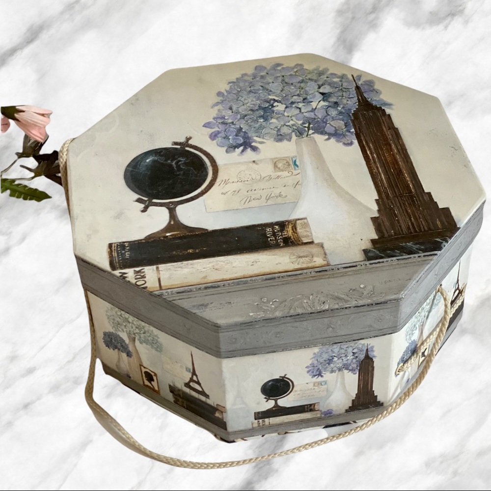 TRI COASTAL DESIGN DECORATIVE NESTING STORAGE BOX